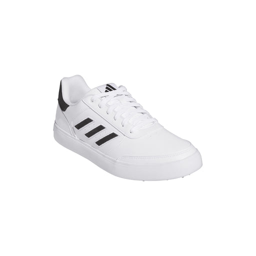 Adidas RetroCross Spikeless Mens Golf Shoes - White/Black/Gum/D Medium/14.0