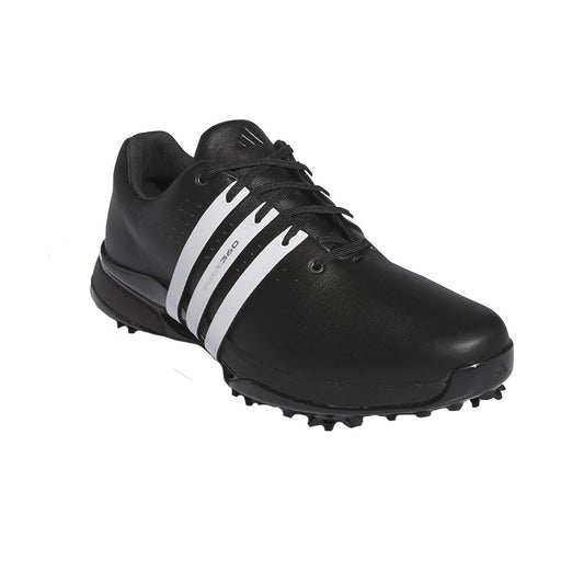 Adidas Tour 360 24 Spiked Mens Golf Shoes - Black/Wht/Black/D Medium/12.0