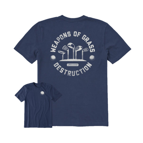 Life Is Good Weapons of Grass Destruction Mens Shirt