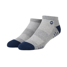 Load image into Gallery viewer, TravisMathew Eighteener 2.0 Ankle Socks - Heather Sleet/One Size
 - 3