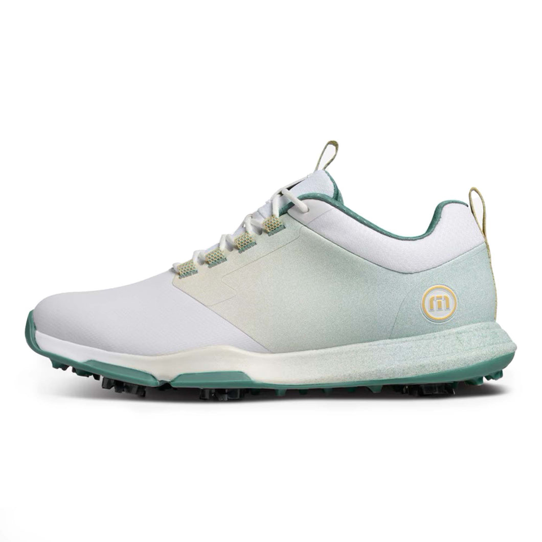 Travis Mathew The Ringer II Mens Golf Shoes - White/Green/D Medium/12.0