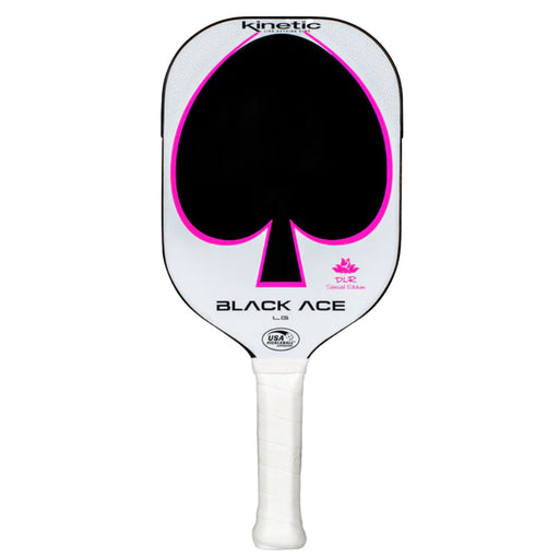 ProKennex Black Ace LG DLR Pickleball Paddle - White/Black/Pnk/4/7.95 OZ