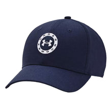 Load image into Gallery viewer, Under Armour Jordan Spieth Tour Mens Golf Hat 1 - Navy/White/One Size
 - 2
