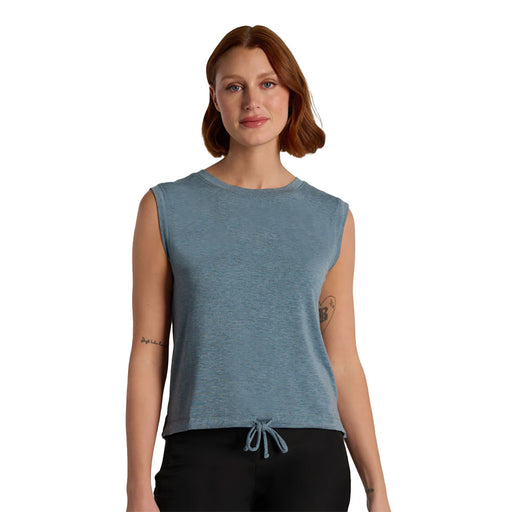 Lole Elisia Short Sleeve Womens Shirt - Ash Heather/L