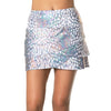 Lucky In Love Oil Slick 16 Inch Womens Golf Skort