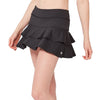 Lija Match 13 Inch Womens Black Tennis Skirt