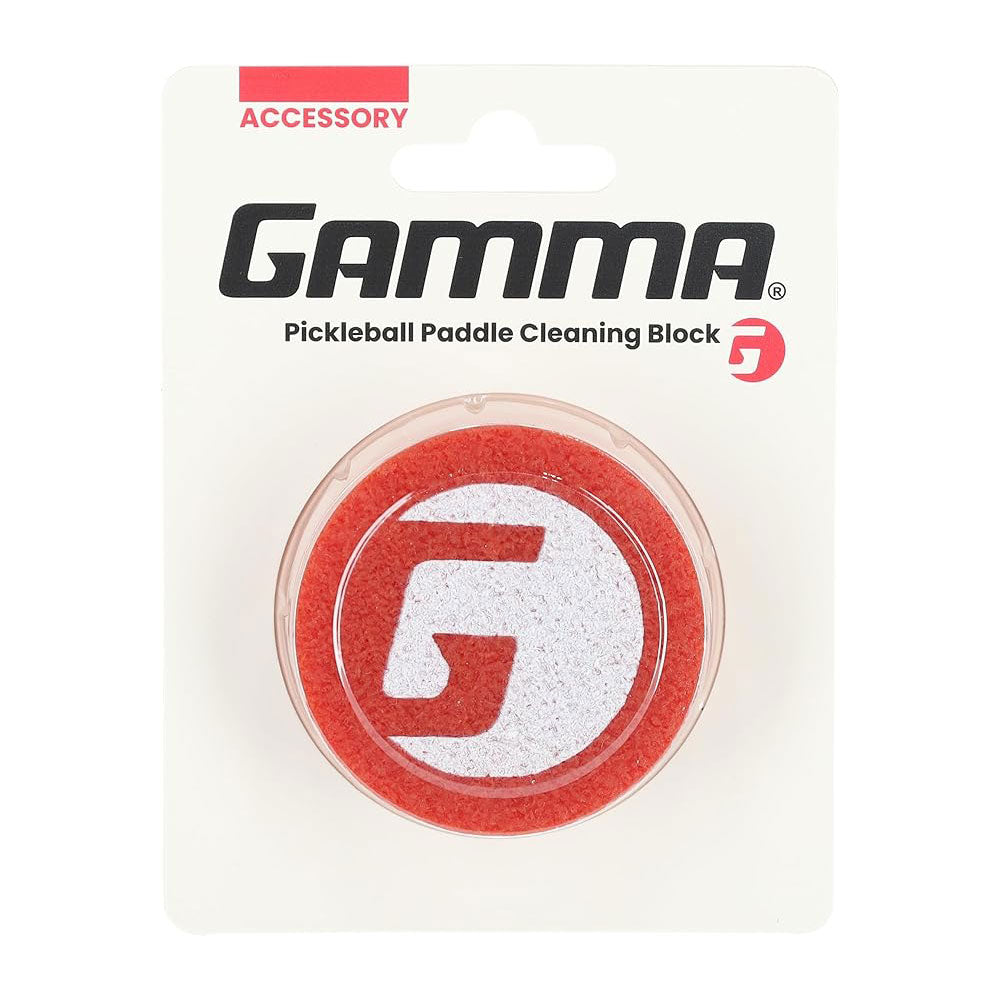 Gamma Pickleball Paddle Cleaning Block - Red