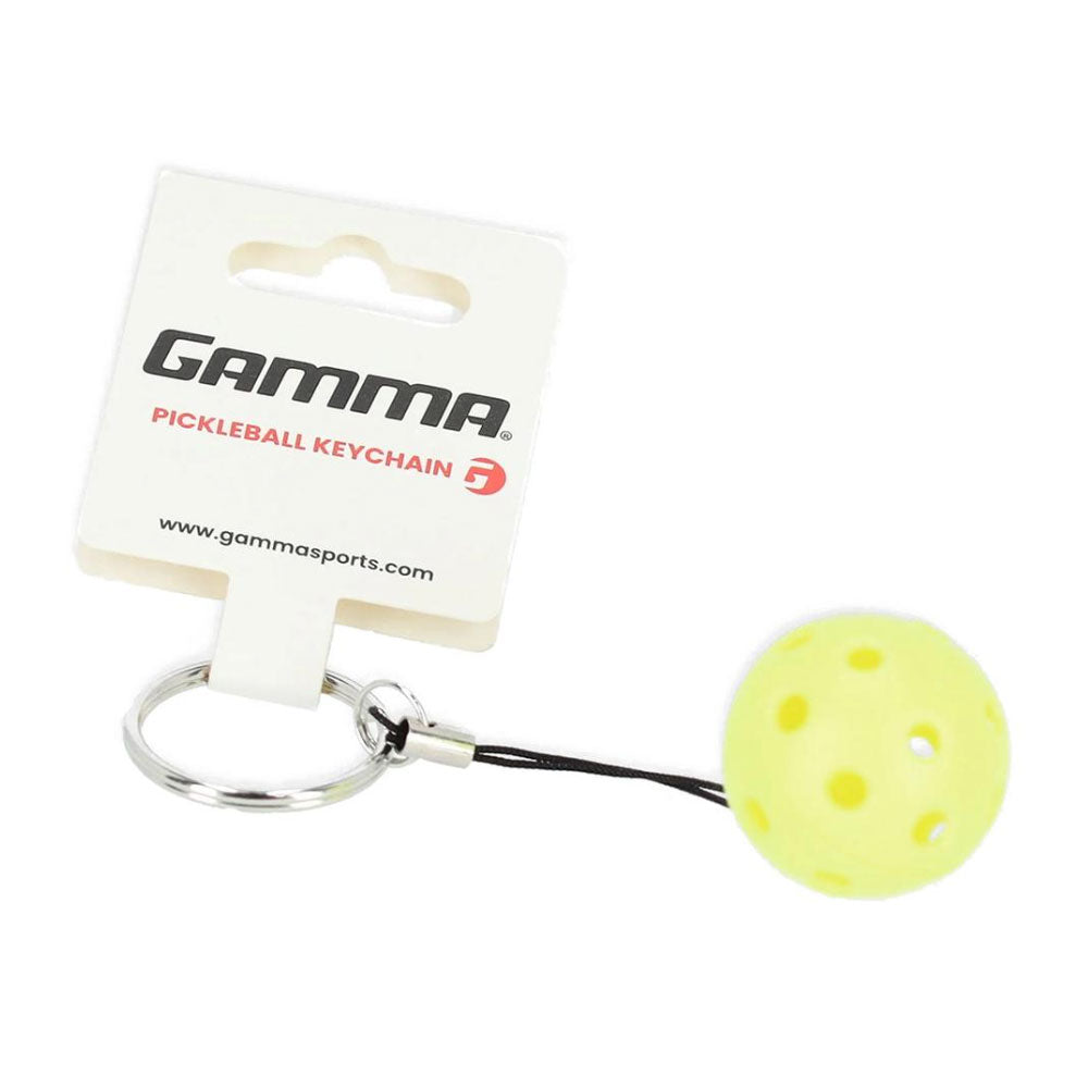 Gamma Pickleball Keychain - Yellow