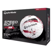 Load image into Gallery viewer, TaylorMade SpeedSoft Golf Balls - Dozen - Red
 - 7