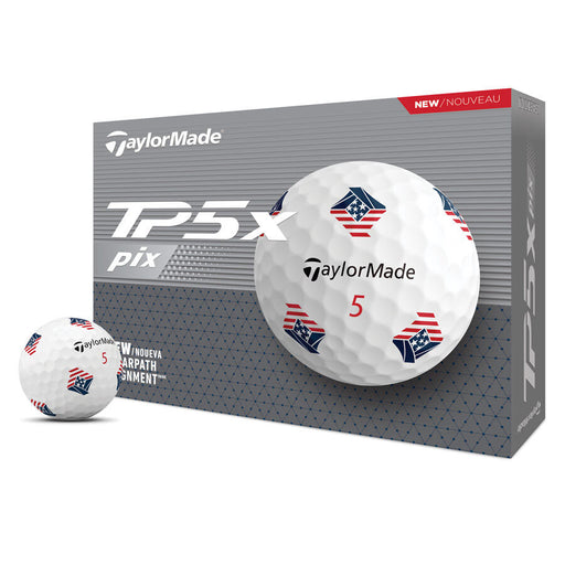 TaylorMade TP5x Golf Balls - Dozen - Pix 3.0 Usa