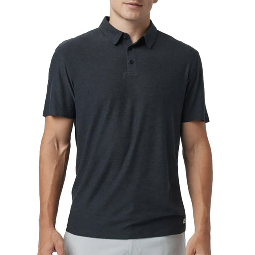 Vuori Strato Tech Mens Golf Polo - Charcoal Hthr/XL