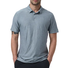 Load image into Gallery viewer, Vuori Strato Tech Mens Golf Polo - Mist Heather/XL
 - 22