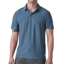 Load image into Gallery viewer, Vuori Strato Tech Mens Golf Polo - Pool Blue Hthr/XL
 - 31