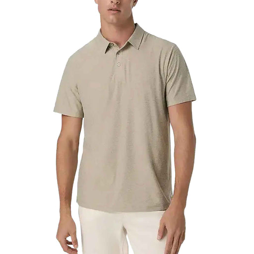 Vuori Strato Tech Mens Golf Polo - Truffle Heather/XL