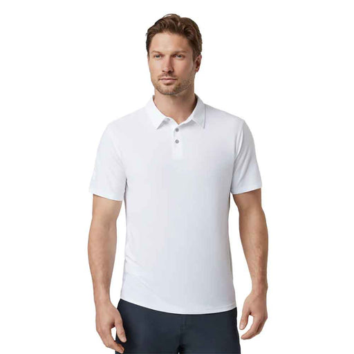 Vuori Strato Tech Mens Golf Polo - White/XL