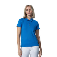 Load image into Gallery viewer, Daily Sports Peoria Womens Short Sleeve Golf Polo - Cosmic Blue/XL
 - 3