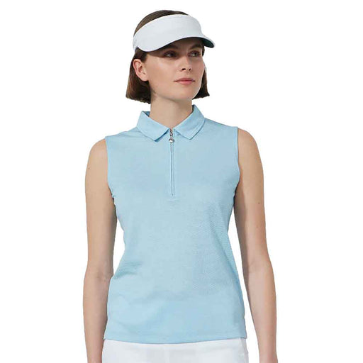 Daily Sports Peoria Womens Sleeveless Golf Polo - Breezy Blue/XL