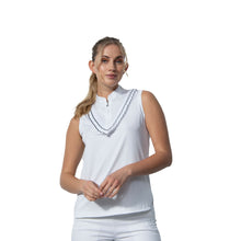 Load image into Gallery viewer, Daily Sports Istres Womens Sleeveless Golf Polo - White/L
 - 1