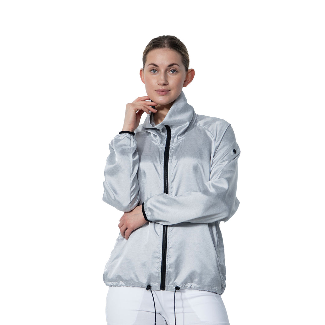 Daily Sports Como Womens Golf Jacket - Light Silver/L