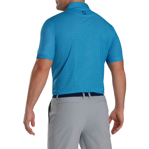 FootJoy Octagon Blue Sky Print Mens Golf Polo