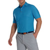 FootJoy Octagon Blue Sky Print Mens Golf Polo