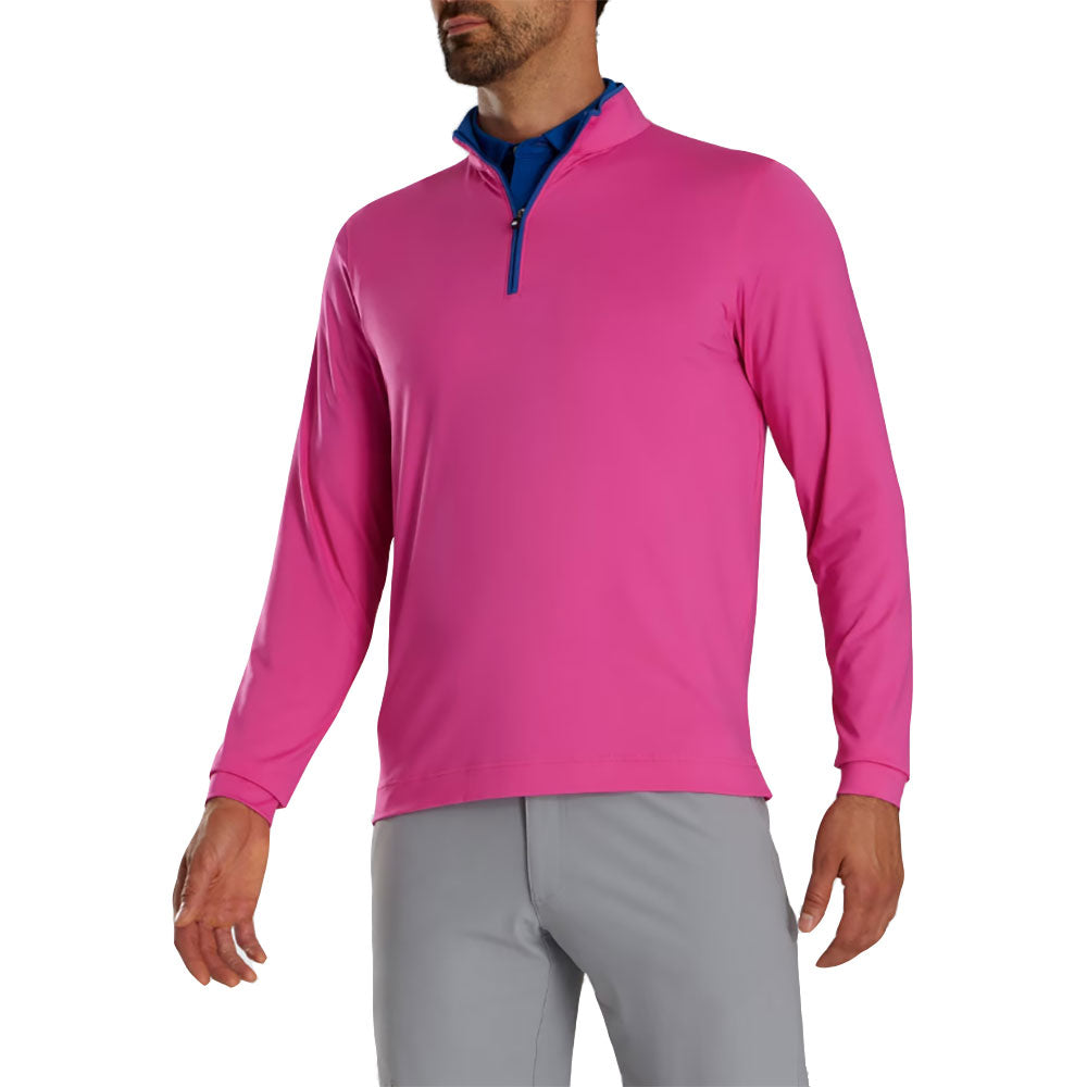 FootJoy Lightweight Mens Golf Midlayer - Berry/L