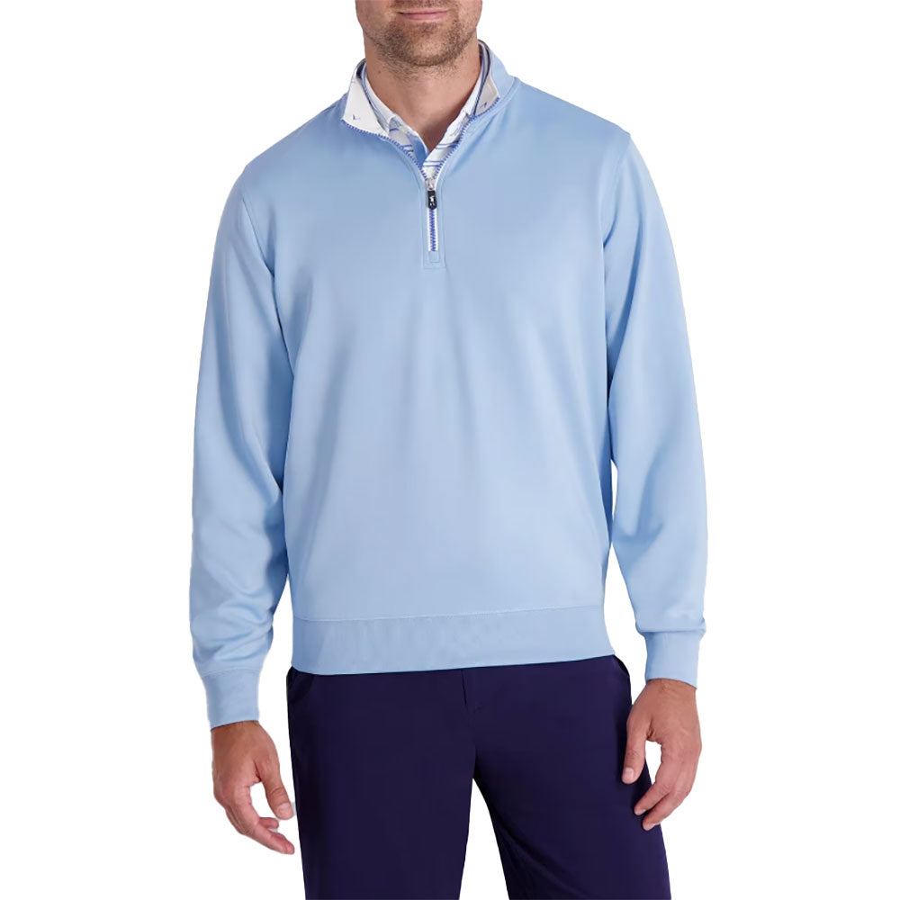 Fairway & Greene Caves Mens Golf Quarter-Zip - Bluff/XL