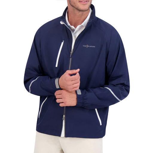 Zero Restrictions Power Torque Mens FZ Rainjacket - Navy/Silver/XL