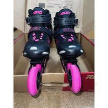 Load image into Gallery viewer, Roces PIC TIF Womens Inline Skates 32177 - BLK/FUSCHIA 001/7.0
 - 1