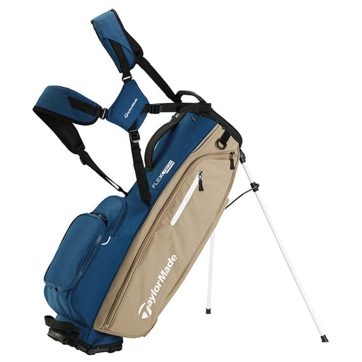 TaylorMade FlexTech Golf Stand Bag - Navy/Tan