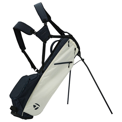 TaylorMade FlexTech Carry Golf Stand Bag - Ivory/Dark Navy