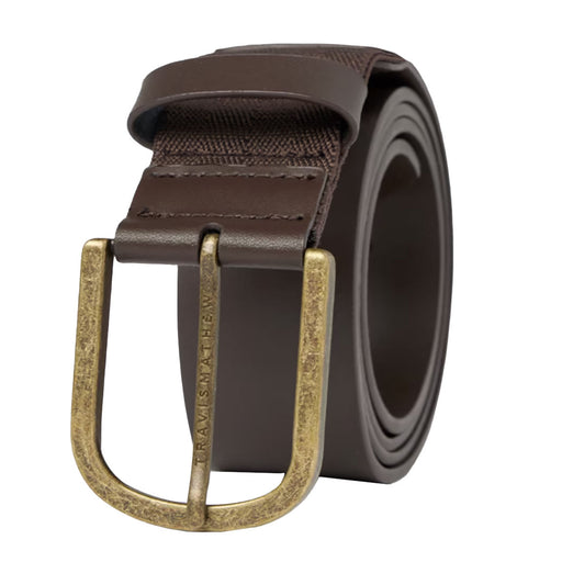 TravisMathew Jinx 2.0 Mens Golf Belt - Dark Brown/38