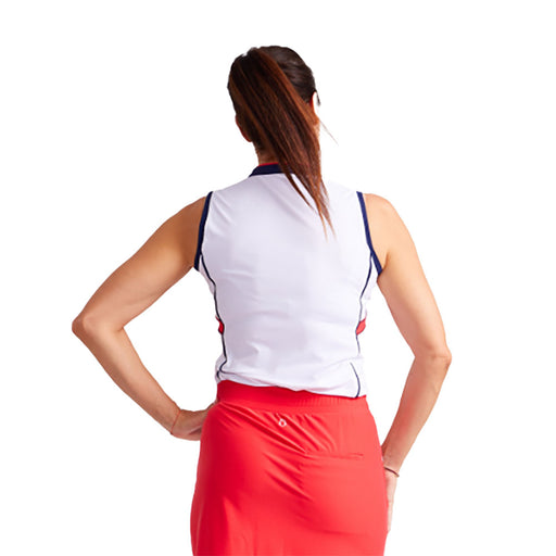 Kinona Activate White Womens Sleeveless Golf Top