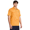 Under Armour Playoff Geo Jacquard Mens Golf Polo