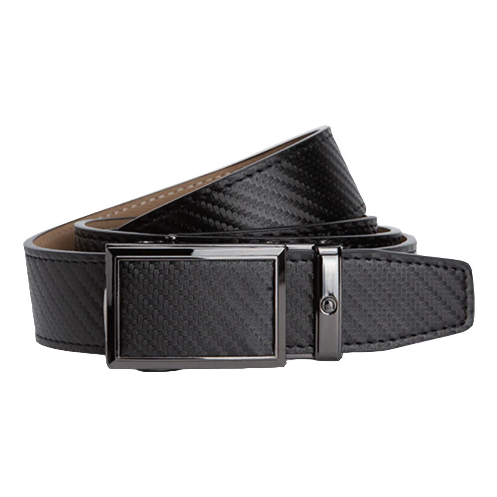 NexBelt Go-In Carbon Black Mens Golf Belt - Carbon Black