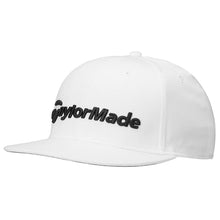 Load image into Gallery viewer, TaylorMade Carlsbad Flatbill Snapbk Mens Golf Hat - White/One Size
 - 5