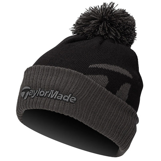 TaylorMade Bobble Mens Golf Beanie - Black/One Size