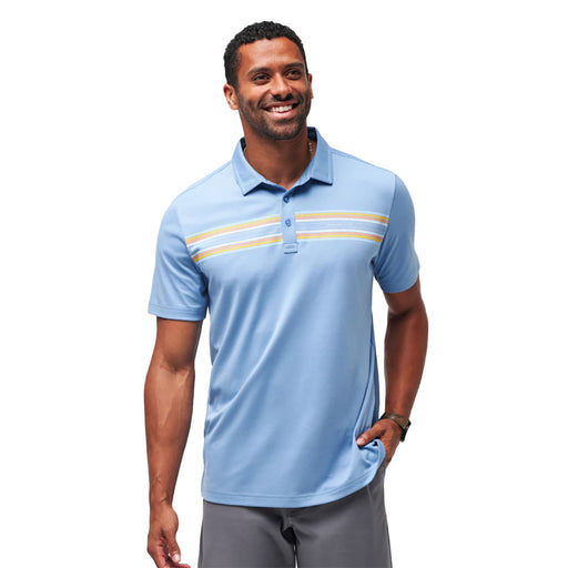 TravisMathew Coral Beds Mens Golf Polo - Quiet Harbor/XL