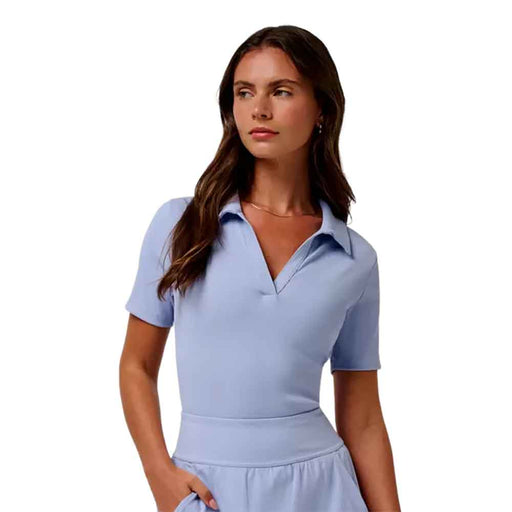 TravisMathew Moveknit SS V Womens Tennis Polo