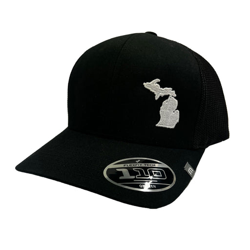 TravisMathew Widder 2.0 Michigan Hat - Black/White/One Size