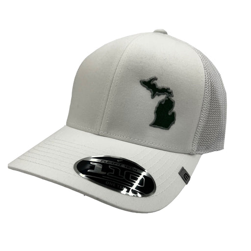 TravisMathew Widder 2.0 Michigan Hat - White/Green/One Size