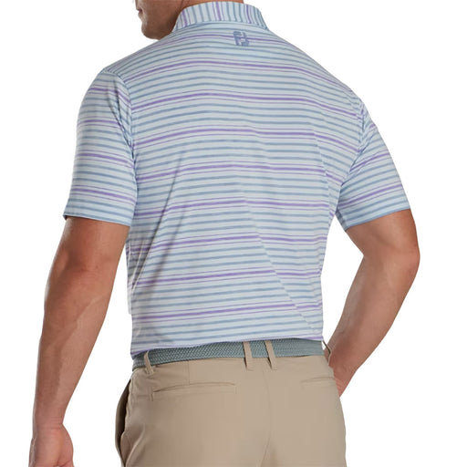 FootJoy Space Dye Stripe Lisle Mens Golf Polo