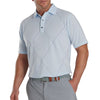 FootJoy Raker Lisle Print Mens Golf Polo