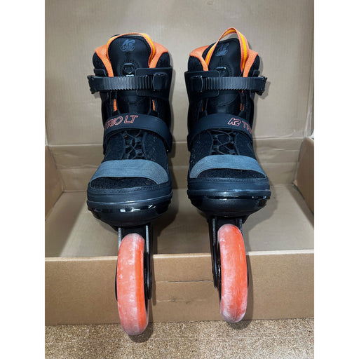 USED K2 Trio LT 100 Mens Urban Inline Skates 32350 - Black/Orange/11.0