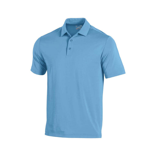 Under Armour Tee 2 Green Mens Golf Polo - Carolina Blue/XXL