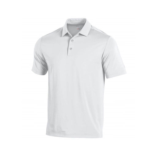 Under Armour Tee 2 Green Mens Golf Polo - WHITE 000/XXL