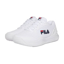 Load image into Gallery viewer, Fila Axilus 3 Mens Tennis Shoes - White/Navy/Red/D Medium/14.0
 - 5