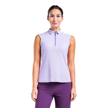 Load image into Gallery viewer, NVO Nikki II Womens Sleeveless Golf Polo - Lavender/XL
 - 3