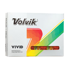 Load image into Gallery viewer, Volvik Vivid Golf Balls - Dozen - Orange
 - 4