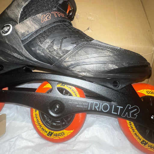 USED K2 Trio LT 100 Mens Urban Inline Skates 32409